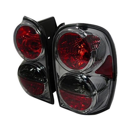 OVERTIME Altezza Tail Lights for 02 to 04 Jeep Liberty, Smoke - 7 x 14 x 17 in. OV2654300